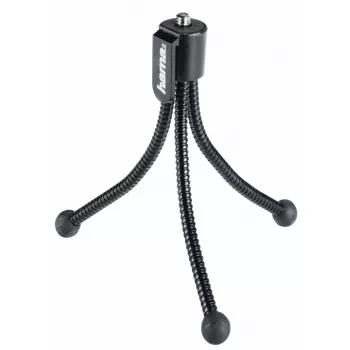 Treppiede Flexi Hama per fotocamere digitali/a film 3 gambe nero
