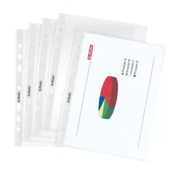 Busta trasparente Herlitz 5825252 A5 150 x 210 mm