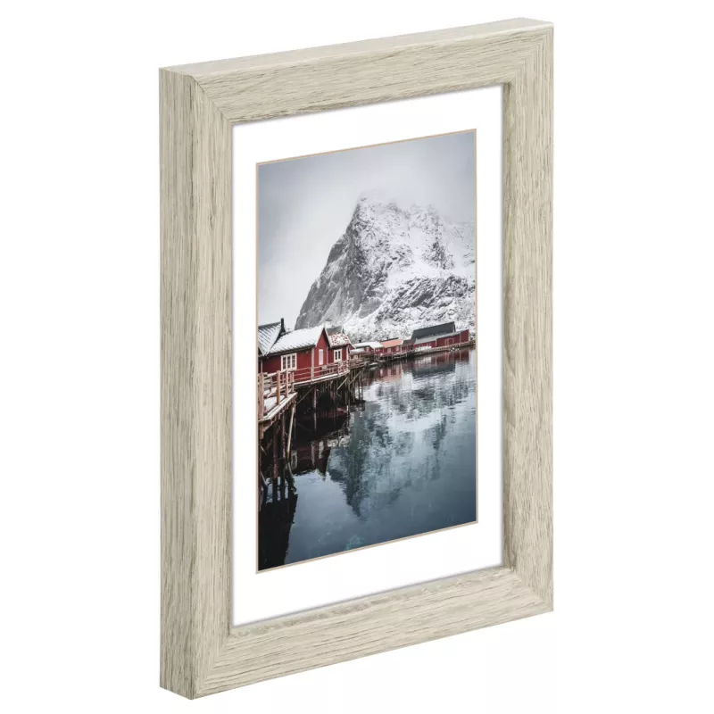 Hama Oslo cornice singola grigio, pino