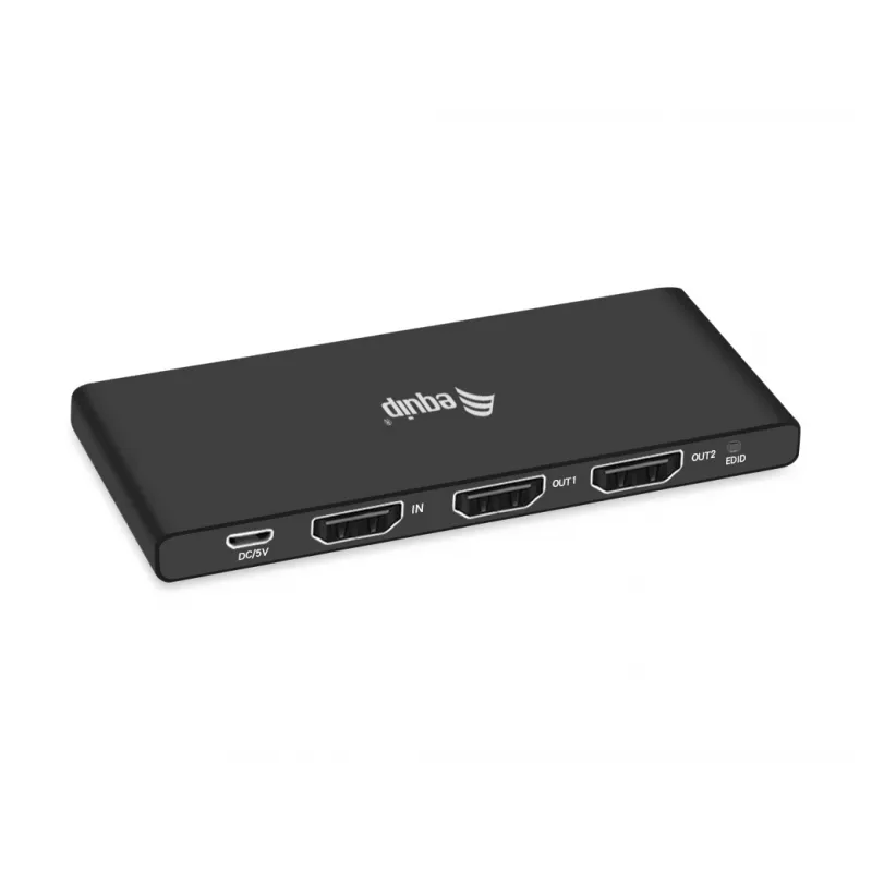 Equip splitter HDMI 2.0 2 porte ultra sottile