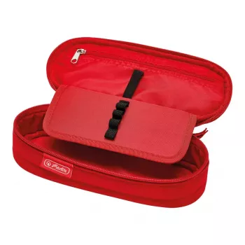 Astuccio morbido Herlitz 50038428 poliestere rosso 215x95x60 mm