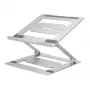 Supporto per laptop ACT AC8135 alluminio grigio regolabile in altezza in modo continuo