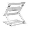 Supporto per laptop ACT AC8135 alluminio grigio regolabile in altezza in modo continuo