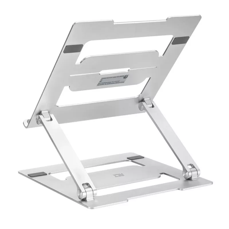Supporto per laptop ACT AC8135 alluminio grigio regolabile in altezza in modo continuo