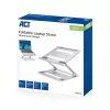 Supporto per laptop ACT AC8135 alluminio grigio regolabile in altezza in modo continuo