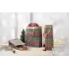 Sacchetto regalo Sigel GT043 Verde Rosso Viola 260x120x330 mm