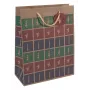 Sacchetto regalo Sigel GT043 Verde Rosso Viola 260x120x330 mm