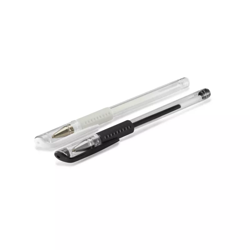Hama Classic penna gel con cappuccio nero, bianco 2 pezzi