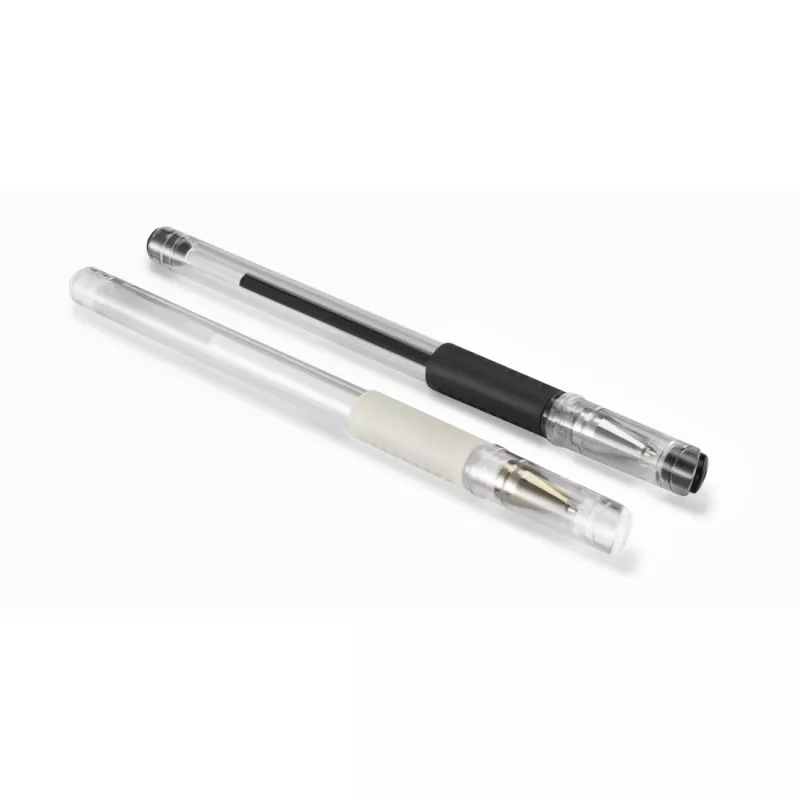 Hama Classic penna gel con cappuccio nero, bianco 2 pezzi
