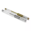 Hama Classic penna gel con cappuccio oro, argento 2 pz.