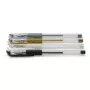 Hama Classic penna gel con cappuccio nero, oro, argento, bianco 4 pezzi