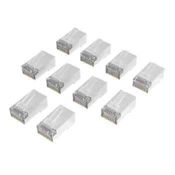 Hama 00200772 cavo di rete argento, trasparente Cat6a