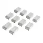Hama 00200772 cavo di rete argento, trasparente Cat6a