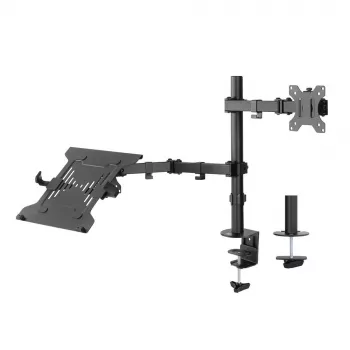 ACT AC8305 braccio per laptop e monitor fino a 15,6 pollici, nero