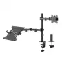 ACT AC8305 supporto per notebook e braccio per monitor, 15,6 pollici (39,6 cm), nero