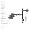 ACT AC8305 supporto per notebook e braccio per monitor, 15,6 pollici (39,6 cm), nero