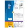 Etichetta adesiva per stampante HERMA 10739 bianco 19,2x3,9 cm 560 etichette