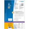 Etichette adesive per stampante HERMA 10740 bianco 19,2x6,1 cm 320 etichette