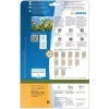 Etichette adesive HERMA 10750 rettangolare permanente marrone 3780 pezzi