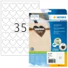 HERMA 10790 etichetta adesiva cuore permanente bianco 350 pezzi