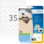 HERMA 10790 etichetta adesiva cuore permanente bianco 350 pezzi