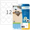 HERMA 10791 etichette adesive cuore permanente bianco 120 pezzi