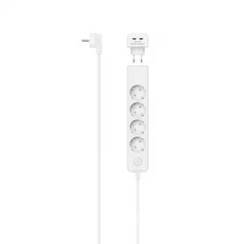 Hama 00223191 multipresa 1,4 m 5 uscite AC per interni Bianco