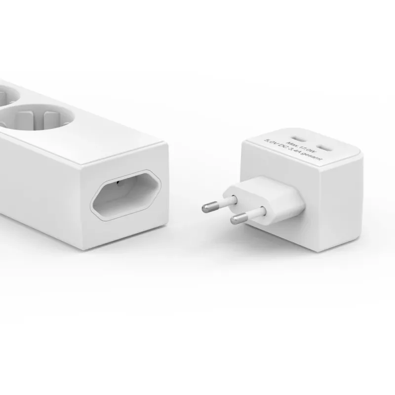 Hama 00223191 ciabatta a 5 prese con adattatore USB-C
