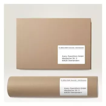 Etichetta per stampante autoadesiva AVERY 6601 bianco 10,5 x 14,8 cm 260 etichette