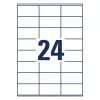Etichetta per stampante autoadesiva AVERY 6602 bianco 7x3,6 cm 1560 pz.