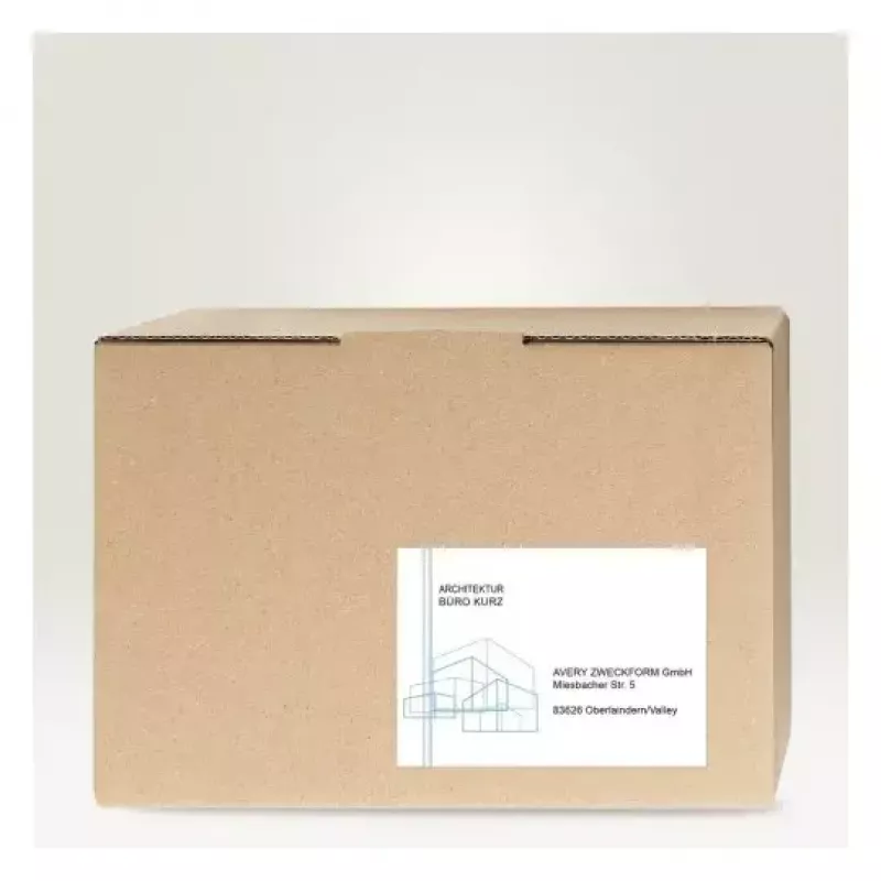 Etichette per stampante autoadesive AVERY 6604 bianco A4 21x14,8 cm 130 etichette