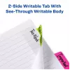 Etichette segnapagina Avery Ultra Tabs 74753 verde arancione rosa
