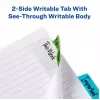Etichette segnapagina Avery Ultra Tabs 74754 blu verde rosso