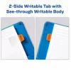 Etichette segnapagina Avery Ultra Tabs 74760 blu verde arancione rosso