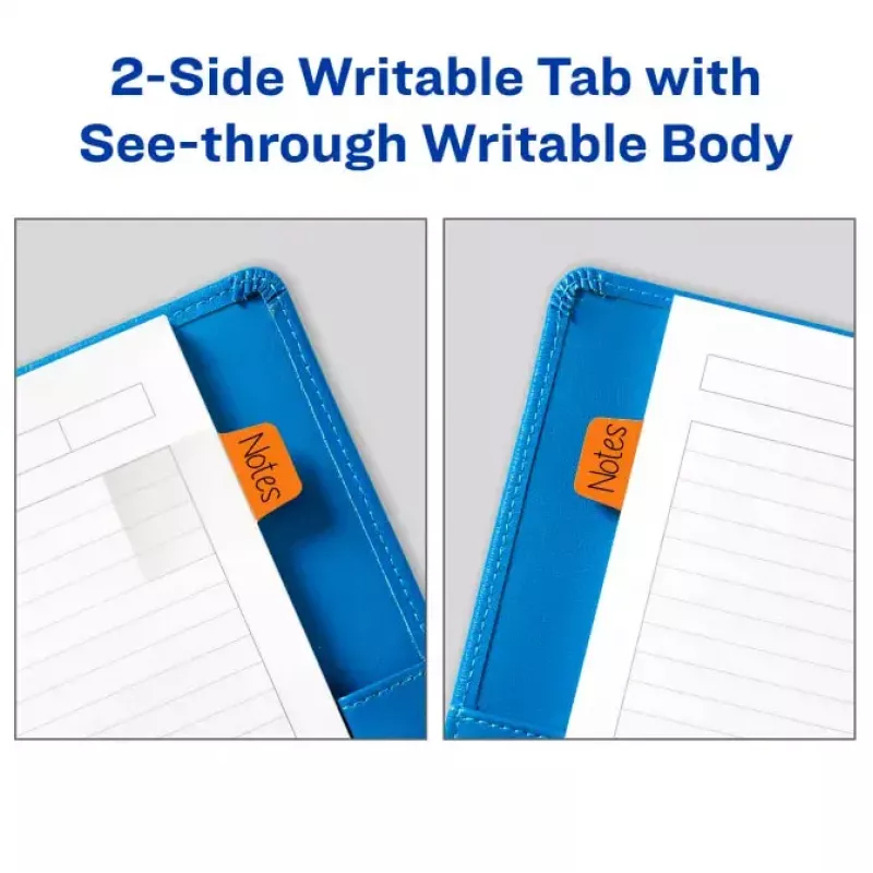 Etichette segnapagina Avery Ultra Tabs 74760 blu verde arancione rosso
