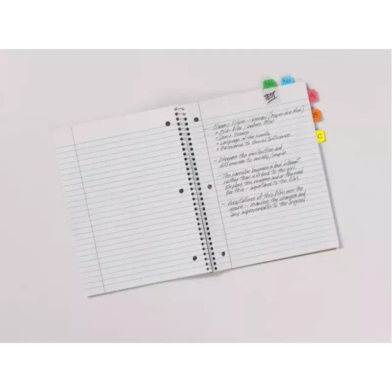 Etichette segnapagina Avery Ultra Tabs 74760 blu verde arancione rosso