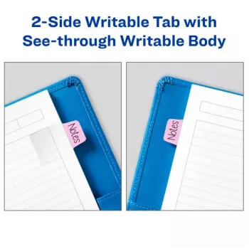 Etichette segnapagina Avery Ultra Tabs 74761 blu verde rosa lilla