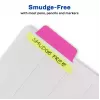 Etichette segnapagina Avery Ultra Tabs verde arancione rosa giallo 74767