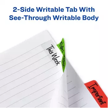 Etichette segnapagina Avery Ultra Tabs 74768 blu verde rosso giallo
