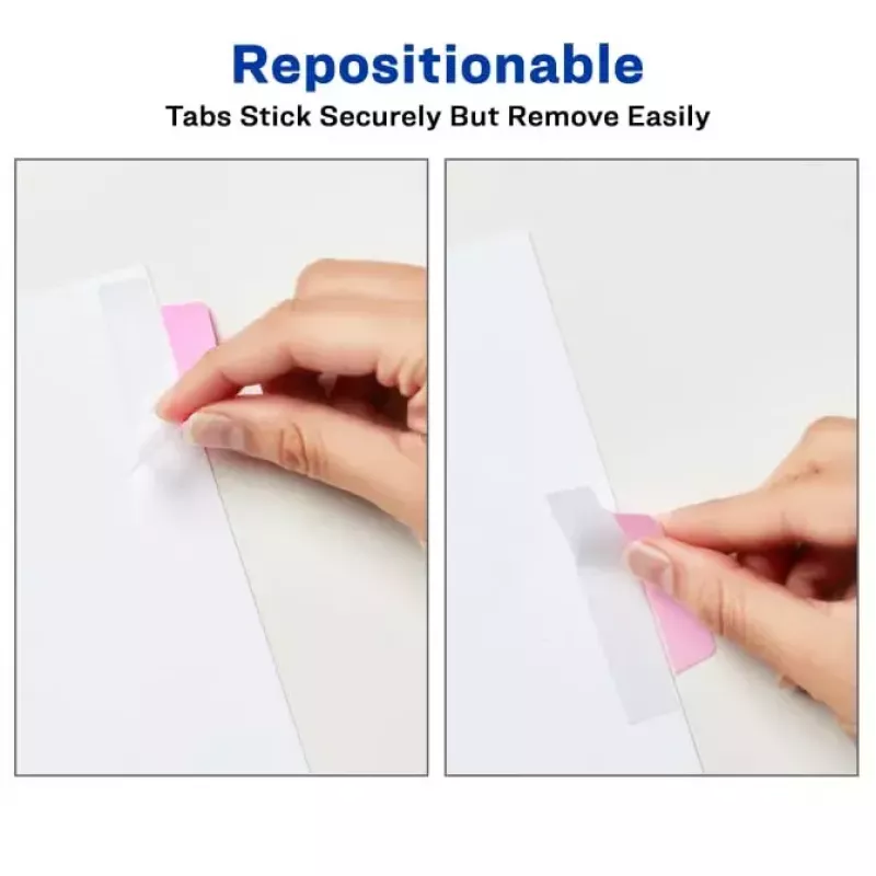 Etichette segnapagina Avery Ultra Tabs 74769 blu verde rosa lilla