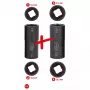 Set di chiavi a bussola KS Tools 515.0895 attacco 1/2