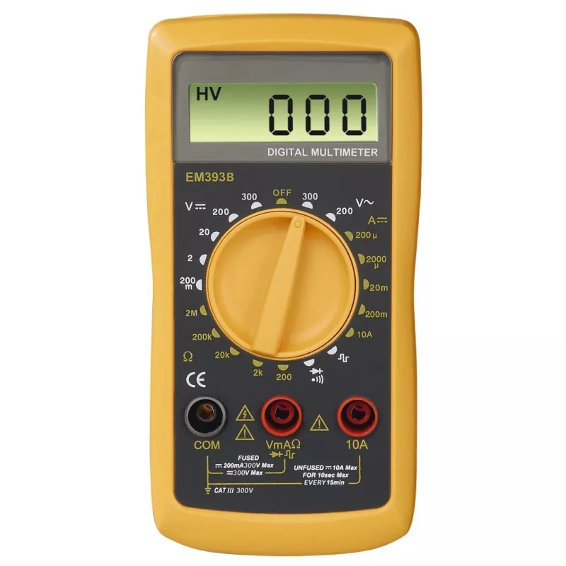 Multimetro Hama 00223565 multimetro digitale CAT III 300V
