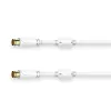 Hama 00205034 cavo coassiale 1,5 m tipo F bianco