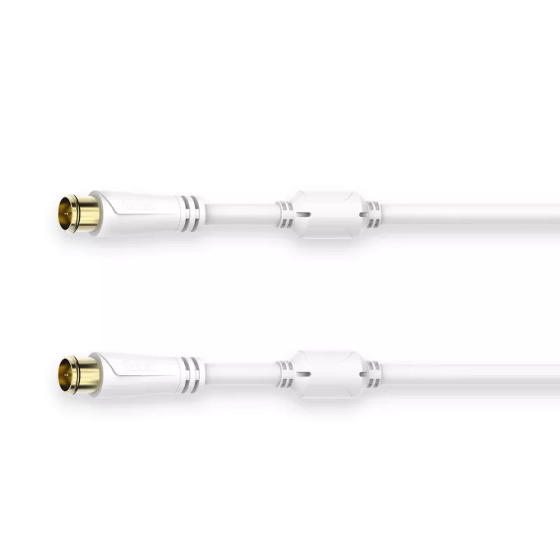 Hama 00205034 cavo coassiale 1,5 m tipo F bianco