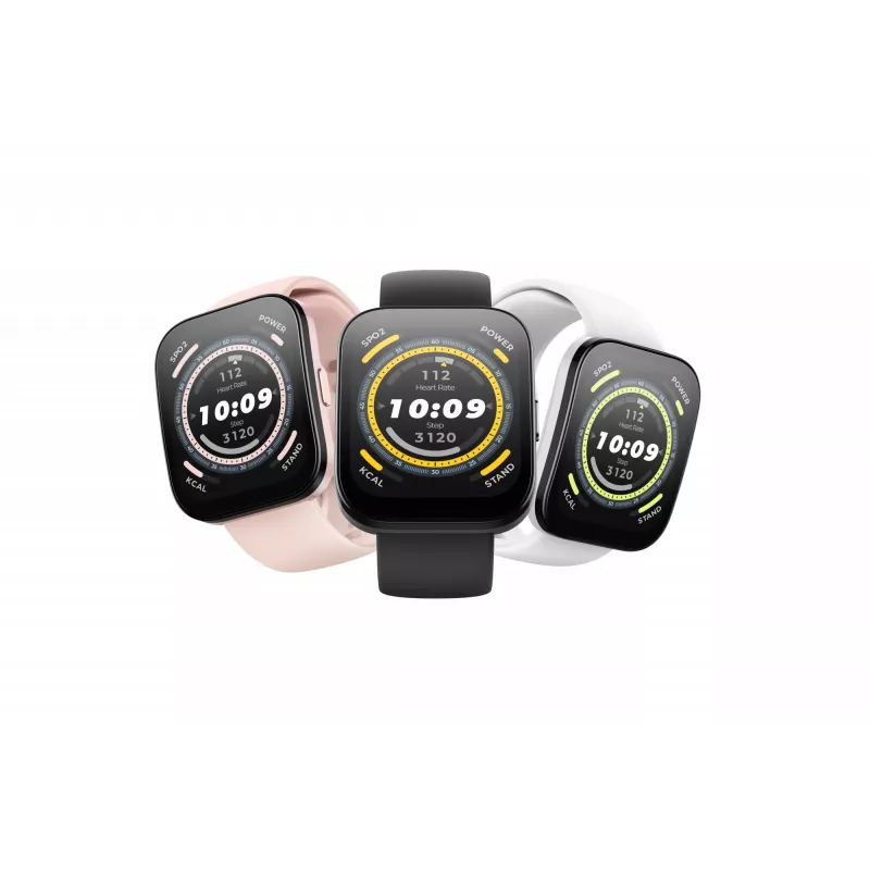 Amazfit Bip 5 4,85 cm (1,91 inch) TFT 45,9 mm digitale 320 x 380 pixel touchscreen rosa GPS (satellitare)