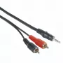 Hama 00205106 cavo audio 2 m 3,5 mm 2 x RCA nero, rosso