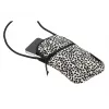 Custodia Herlitz Spotted per cellulare nero bianco universale