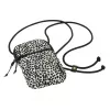 Custodia Herlitz Spotted per cellulare nero bianco universale