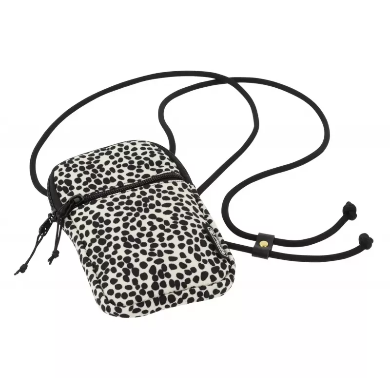 Custodia Herlitz Spotted per cellulare nero bianco universale