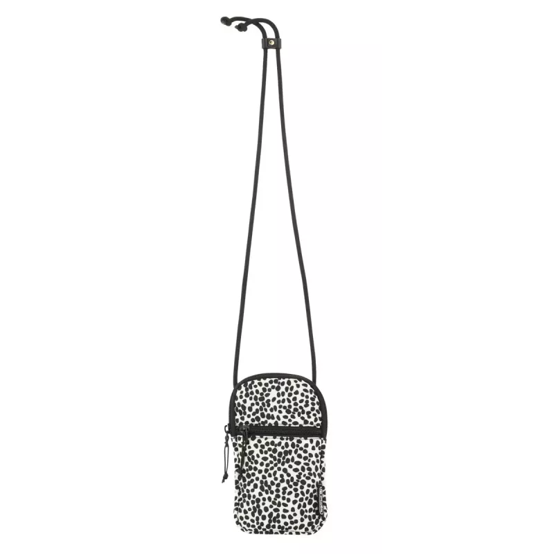 Custodia Herlitz Spotted per cellulare nero bianco universale